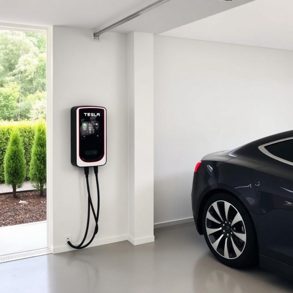 Home EV charger installation